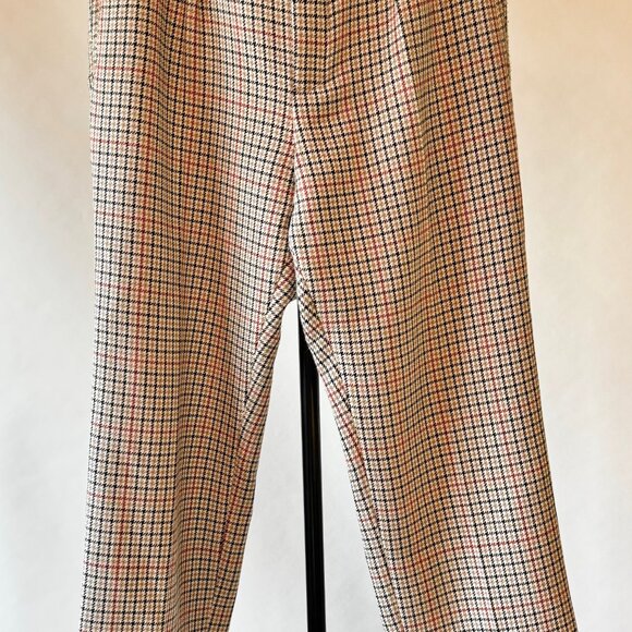 Limited Edition - BOSS Beige Russell Athletic Edition Houndstooth Trousers - Picture 2 of 5